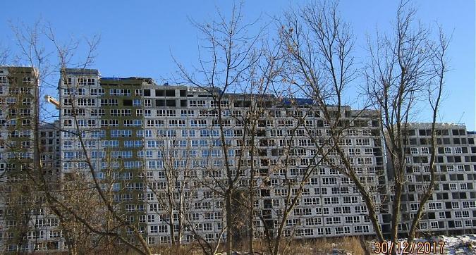 ЖК Парад Планет - вид на строящийся жилой комплекс с западной стороны Квартирный контроль