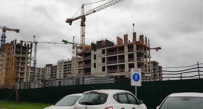 ЖК Микрогород в Лесу, строительство корпуса 1, вид с Лесной ул., фото 1 Квартирный контроль