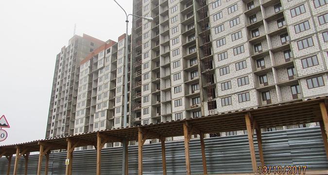 ЖК Новогиреевский, 1-й корпус, вид с улицы Строителей, фото 3 Квартирный контроль