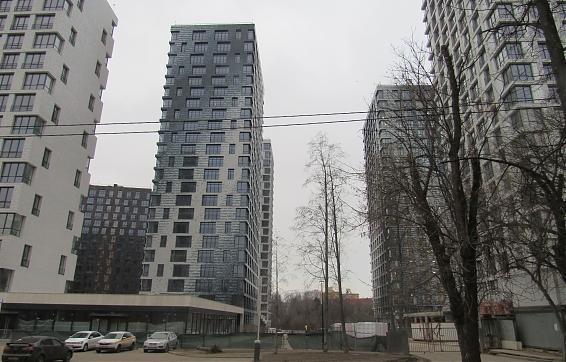 ЖК LIFE-Кутузовский (Лайф Кутузовский), общий вид на комплекс с ул. Гжатская, фото - 4 Квартирный контроль