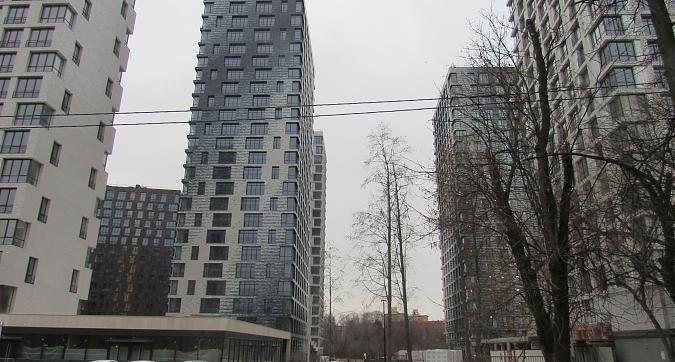 ЖК LIFE-Кутузовский (Лайф Кутузовский), общий вид на комплекс с ул. Гжатская, фото - 4 Квартирный контроль