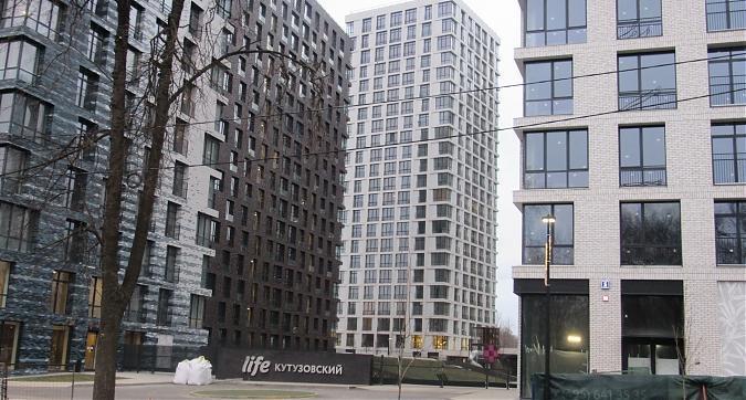 ЖК LIFE-Кутузовский (Лайф Кутузовский), общий вид на комплекс с ул. Багрицкого, фото - 11 Квартирный контроль