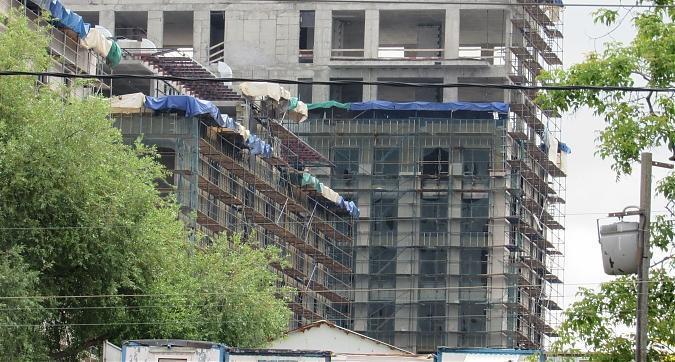 ЖК Вишневый Сад, корпуса D, E, вид с Мосфильмовской улицы, фото - 1 Квартирный контроль