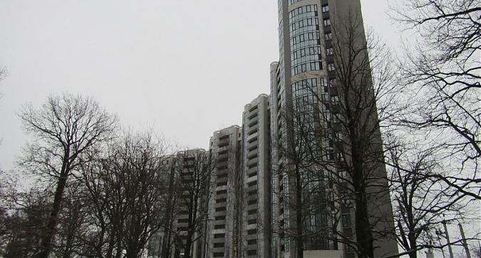 ЖК Панорама Сколково - вид на комплекс со стороны улицы Эйнштейна Квартирный контроль