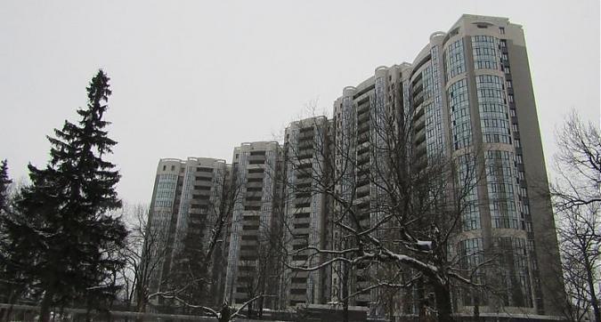 ЖК Панорама Сколково - вид на комплекс со стороны улицы Эйнштейна Квартирный контроль