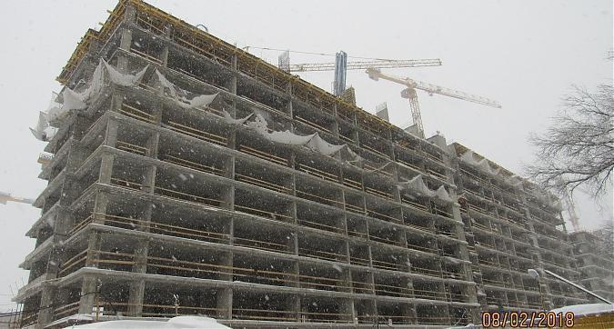 ЖК Хорошевский - монолитные работы, вид со стороны улицы Берзарина, фото 1 Квартирный контроль