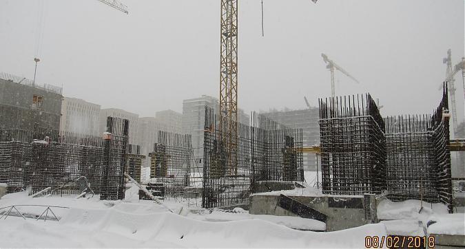 ЖК Хорошевский - монолитные работы, вид со стороны улицы Берзарина, фото 4 Квартирный контроль