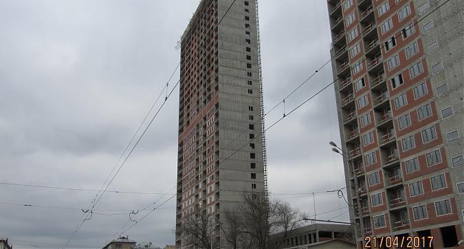 ЖК Золотая Звезда - вид с проспекта Буденного на 1-й корпус Квартирный контроль