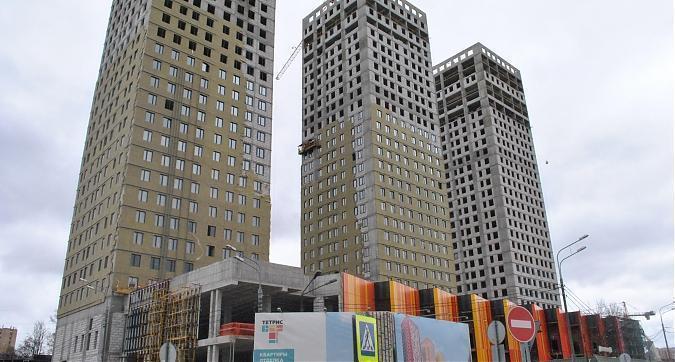ЖК Тетрис - вид на строящийся жилой комплекс с южной стороны Квартирный контроль