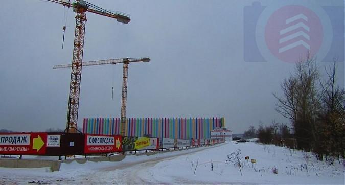 Мкрн Новорижские кварталы - вид на строительную площадку с восточной стороны Квартирный контроль
