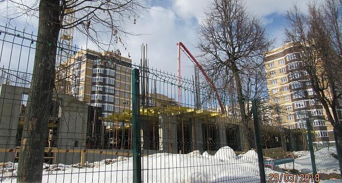 ЖК Ольховка, дом № 7, монолитные работы - вид с улицы Текстильная, фото 8 Квартирный контроль