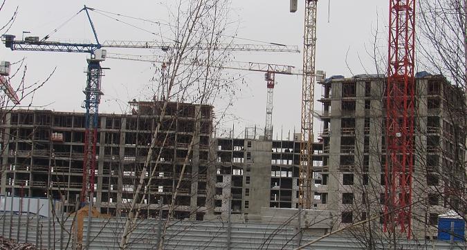 ЖК Одинград. Квартал Семейный, общий вид на комплекс с южной стороны, фото - 4 Квартирный контроль