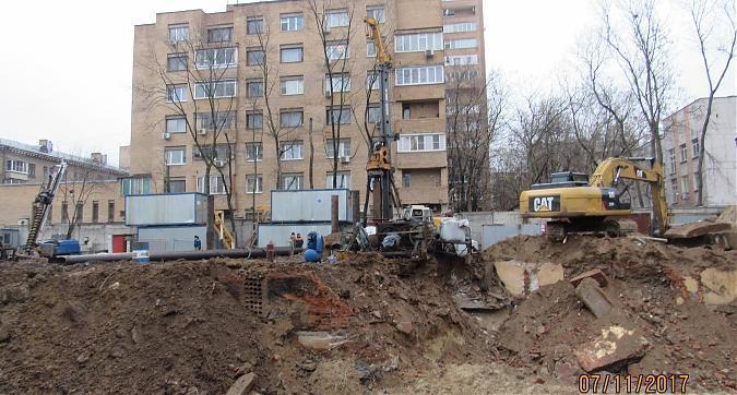 ЖК Дом на Усиевича, котлованные работы - вид с улицы Усиевича, фото 2 Квартирный контроль