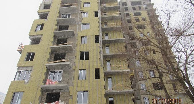 ЖК Дом в Олимпийской деревне, фасадные работы - вид с проезда Олимпийской деревни, фото 2 Квартирный контроль