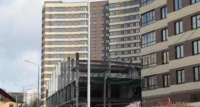ЖК Парковые аллеи - вид на комплекс со стороны улицы Народного ополчения Квартирный контроль