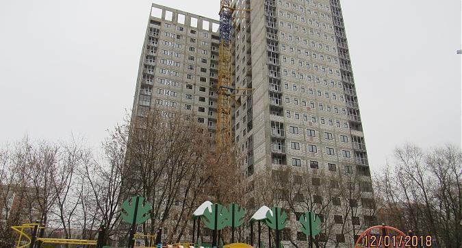 ЖК Дуэт, фасадные работы - вид с Дегунинской улицы, фото 3 Квартирный контроль