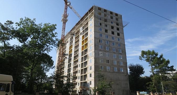 ЖК Атмосфера, монолитные и фасадные работы - вид с Совхозной улицы, фото 1 Квартирный контроль