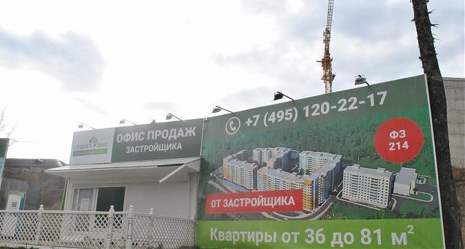 ЖК Сходня парк - вид со стороны улицы Первомайской Квартирный контроль