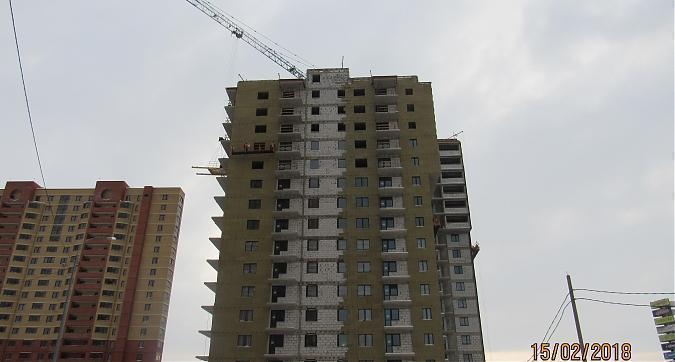 ЖК Солнечный (г.Жуковский), фасадные работы - вид с Солнечной улицы, фото 3 Квартирный контроль