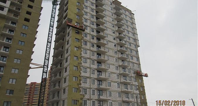 ЖК Солнечный (г.Жуковский), фасадные работы - вид с Солнечной улицы, фото 6 Квартирный контроль