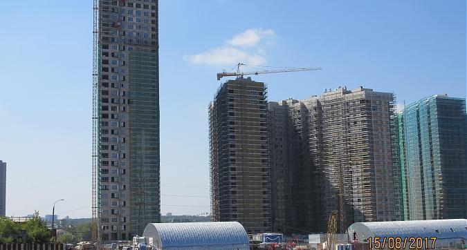 ЖК Сердце Столицы, 5-й и 4-й корпуса - вид с 1-го Силикатного проезда Квартирный контроль
