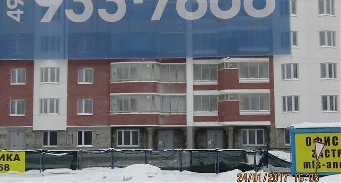 ЖК Первый Андреевский - вид на корпус 1 с восточной стороны Квартирный контроль