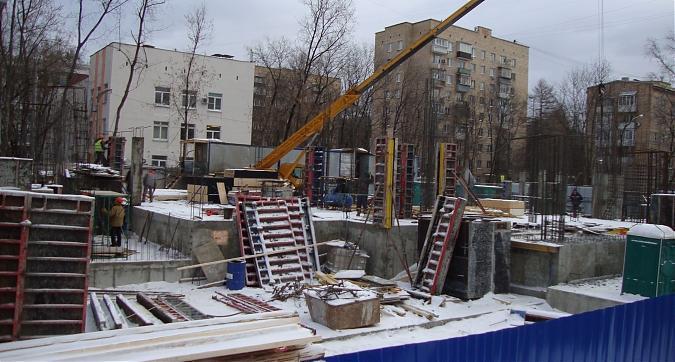 ЖК Счастье на Соколе (Дом на Усиевича), монолитные работы, вид с ул. Усиевича, фото -3 Квартирный контроль