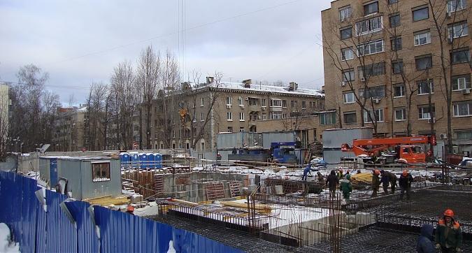 ЖК Счастье на Соколе (Дом на Усиевича), монолитные работы, вид с ул. Усиевича, фото -5 Квартирный контроль