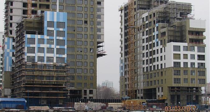ЖК Ривер парк, 7-й корпус - вид с Нагатинского затона Квартирный контроль