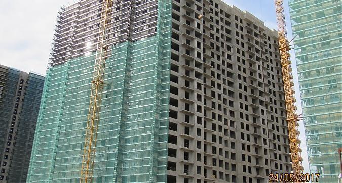 ЖК Сердце Столицы, 4-й корпус - вид со стороны Москва реки Квартирный контроль