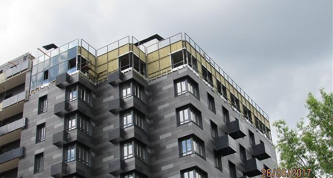 Клубный дом Концепт House - вид со стороны улицы Багрицкого Квартирный контроль