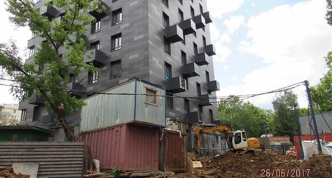 Клубный дом Концепт House - вид со стороны улицы Багрицкого Квартирный контроль