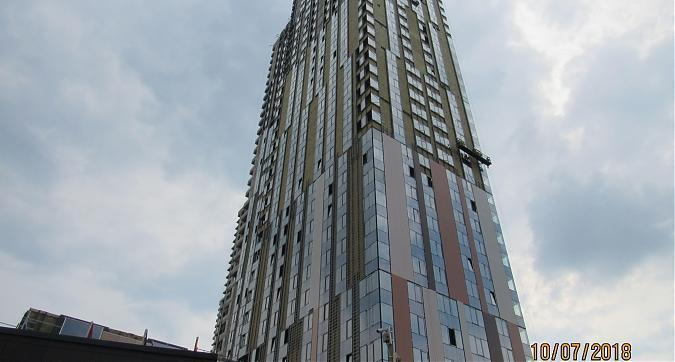ЖК Маяковский, фасадные работы - вид с Головинского шоссе, фото 5 Квартирный контроль