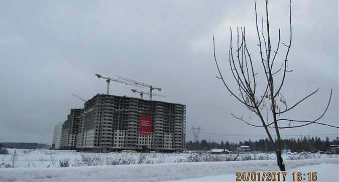 Мкрн Жемчужина Зеленограда - вид на микрорайон со стороны Георгиевского проспекта Квартирный контроль
