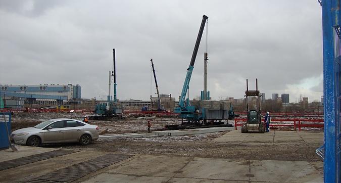 Квартал на набережной NOW (ЖК Now Квартал), строительная площадка, вид с проектируемого пр-да 7024, фото - 3 Квартирный контроль