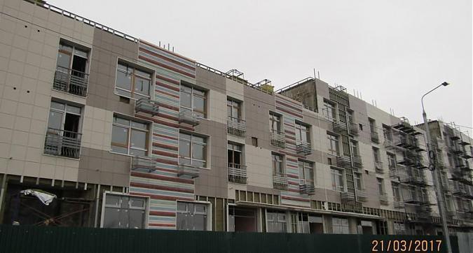 Жилые кварталы Новогорск парк - вид на корпус 1Б с южной стороны Квартирный контроль