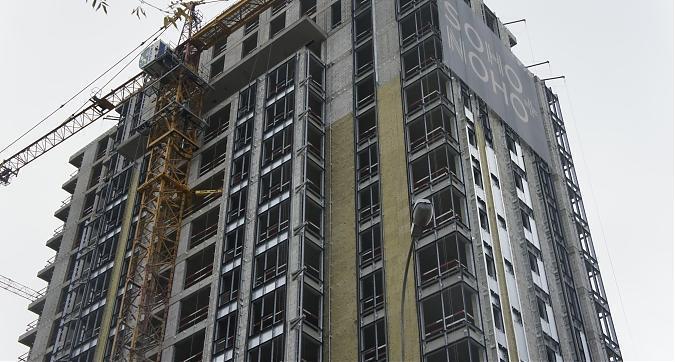 ЖК SOHO+NOHO, корпус Noho, вид с Бумажного пр-да, фото 7 Квартирный контроль
