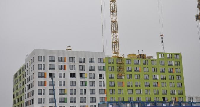 ЖК Бунинские Луга, корпус № 1.4.2, вид с улицы Александры Монаховой Квартирный контроль