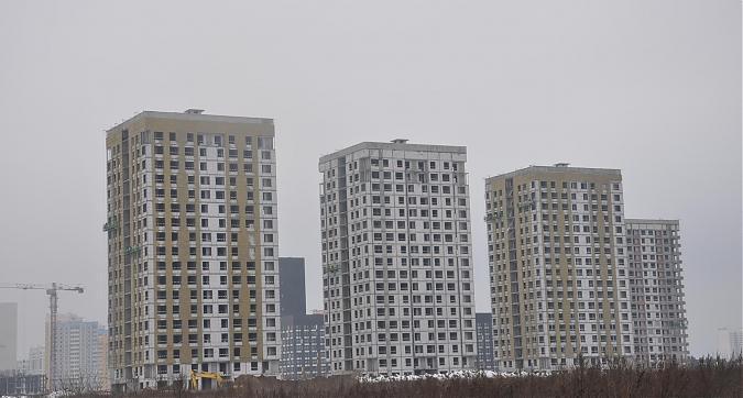 ЖК Бунинские Луга, корпус № 1.5.1, 1.5.2, 1.61, вид с улицы Александры Монаховой Квартирный контроль