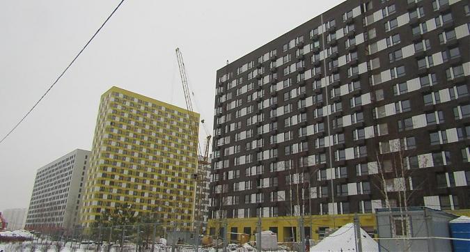 ЖК Ярославский - вид на корпуса 39.1, 38.2 и 38.1 со стороны Юбилейной улицы Квартирный контроль