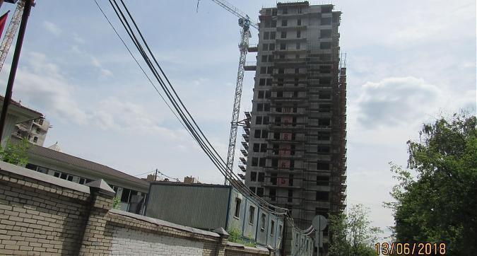 ЖК Свой - монолитные работы, вид с Гродненской улицы, фото 1 Квартирный контроль