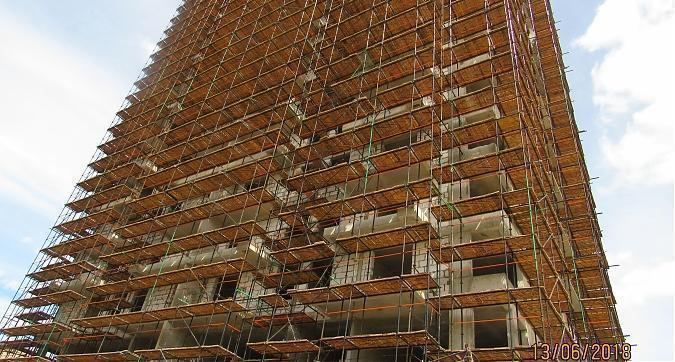 ЖК Свой - монолитные работы, вид с Гродненской улицы, фото 2 Квартирный контроль