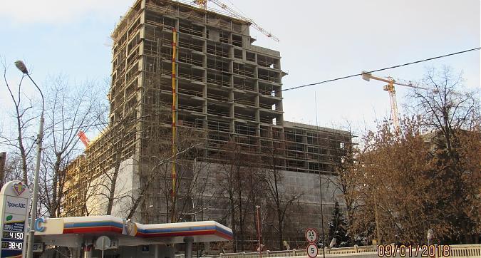 ЖК CITY PARK (Сити парк), монолитные работы - вид со строны Шмитовского проезда, фото 6 Квартирный контроль