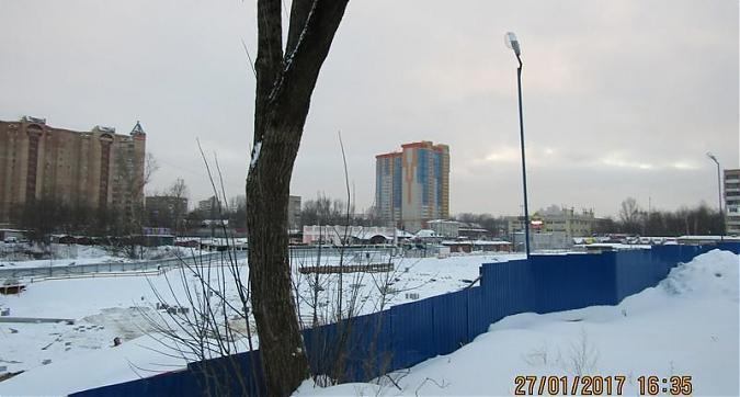 ЖК Тетрис - вид на строительную площадку со стороны Волколамского шоссе Квартирный контроль