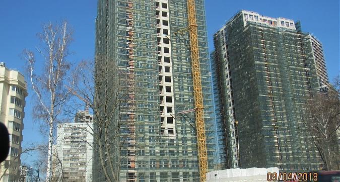 ЖК Достояние - вид с Ярцевской улицы на 1-й корпус (дома Культура и Искусство), фото 2 Квартирный контроль