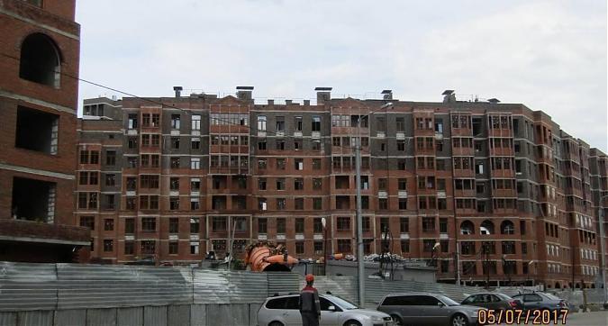 ЖК Солнечная система - вид на строящийся корпус 4 со стороны улицы Германа Титова Квартирный контроль