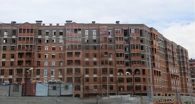 ЖК Солнечная система - вид на строящийся корпус 4 со стороны улицы Германа Титова Квартирный контроль