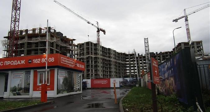UP - квартал Скандинавский - вид на строящийся корпус 3 со стороны Осташковского шоссе Квартирный контроль