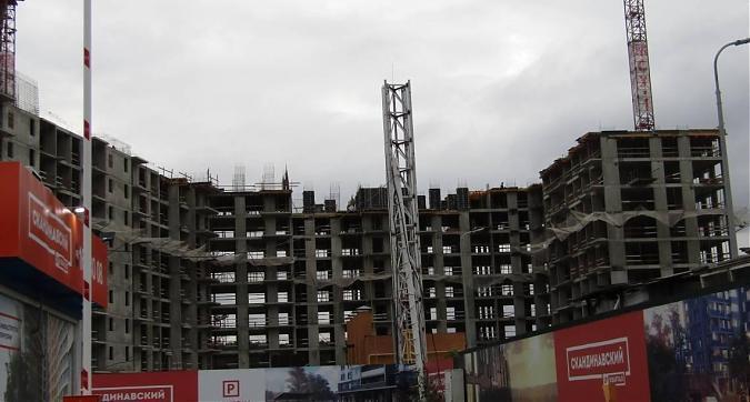 UP - квартал Скандинавский - в строящемся корпусе 3 проводятся монолитные работы Квартирный контроль