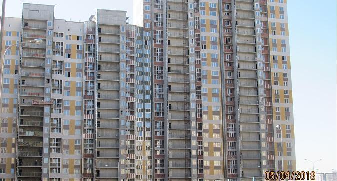 ЖК Новокосино 2, 13-й корпус, фасадные работы - вид с Юбилейного проспекта, фото 2 Квартирный контроль